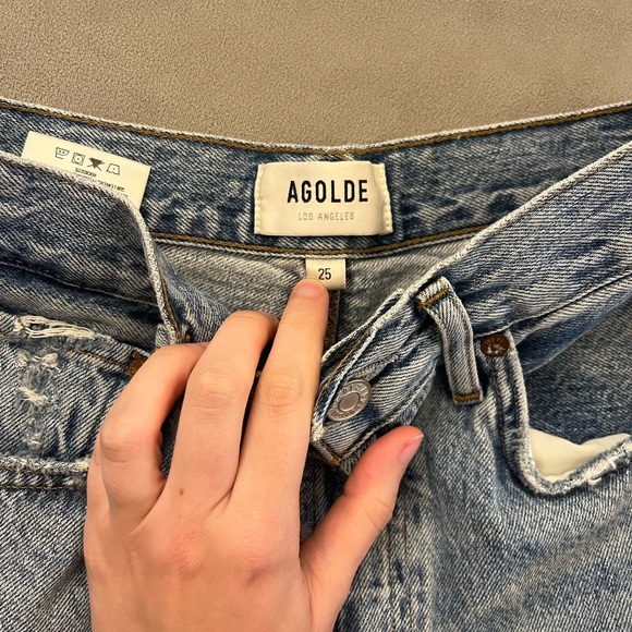 Agolde Riley crop - Picture 3 of 4